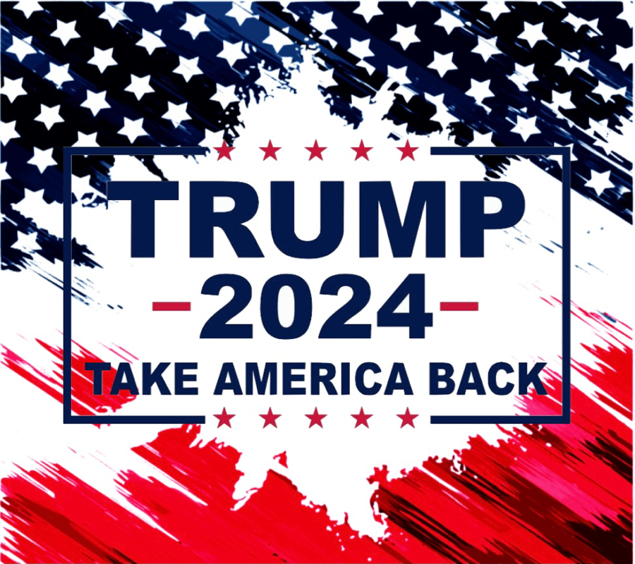 Trump 2024 tumbler – Mountain Creek Design LLC